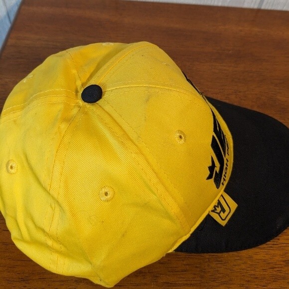 Jegs High Perfomance Yellow Black Snapback Hat NWOT OSFM - Picture 2 of 9